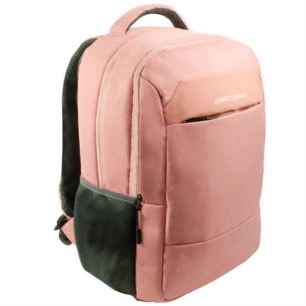 Mochila Perfect Choice Fearless para Laptop 15.6" Color Rosa Gold