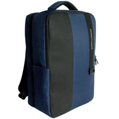 Mochila Perfect Choice Classy para Laptop 15.6" Color Azul-Negro