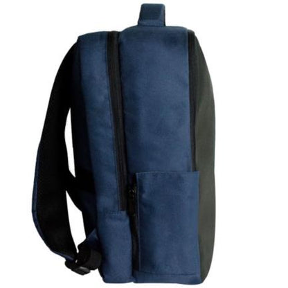 Mochila Perfect Choice Classy para Laptop 15.6" Color Azul-Negro