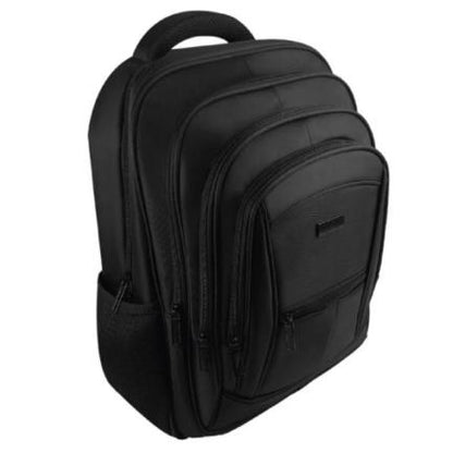 Mochila Perfect Choice Essentials Plus para Laptop de 15.6" a 17" con 5 Compartimentos Color Negro