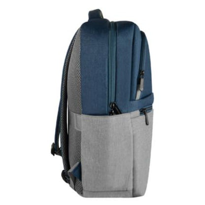 MOCHILA PARA LAPTOP 15.6" SUNSET - AZUL CON GRIS.