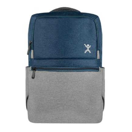 MOCHILA PARA LAPTOP 15.6" SUNSET - AZUL CON GRIS.