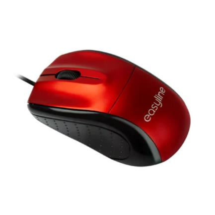 MOUSE OPTICO ROJO .