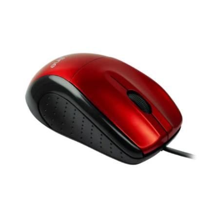 MOUSE OPTICO ROJO .