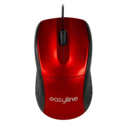 MOUSE OPTICO ROJO .