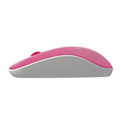 Mouse Inalámbrico Perfect Choice Easy Line Viva Color Magenta