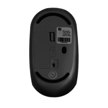 RATON INALAMBRICO 2.4 GHZ CONECTOR DUAL USB C Y A NEGRO