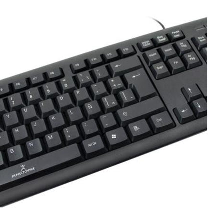 MASTER CHOICE TECLADO BASICO NEGRO