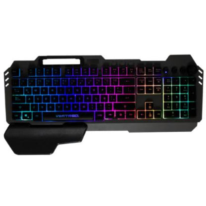 TECLADO GAMING RGB PROGRAMABLE DE MEMBRANA - HOLDER