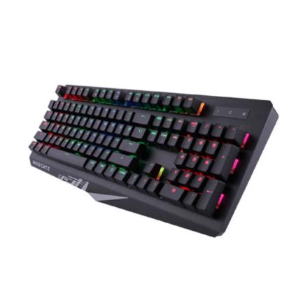 Teclado Mad Catz S.T.R.I.K.E. 4 Gaming Mecánico RGB Color Negro