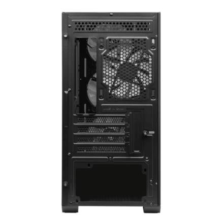 Gabinete Gamer MSI MAG FORGE M100A Mid Tower mATX ITX 4xFan RGB Cristal Templado Color Negro