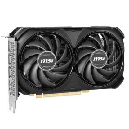 Tarjeta de Video MSI Ventus Black GeForce RTX4060TI OC 8GB Dual Fan GDDR6 PCIe 4.0 1xHDMI 3xDP