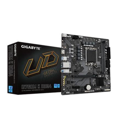 TARJETA MADRE GIGABYTE B760M K DDR4 LGA 1700 MATX HDM 3 2 PCIE 4 0