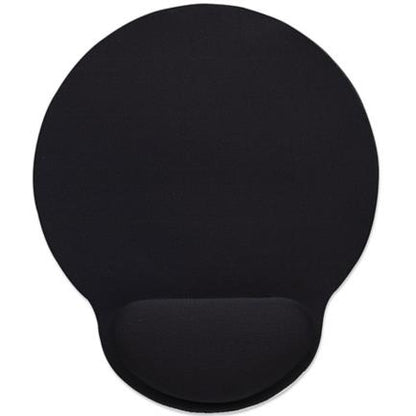 MOUSEPAD MANHATTAN DESCANSA MUNECAS TIPO GEL NEGRO