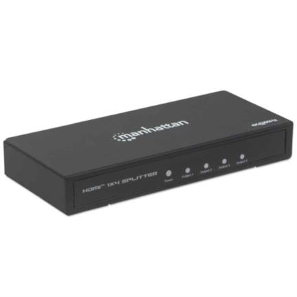 VIDEO SPLITTER HDMI 4K 60HZ 3D 4 PTOS DIVISOR DUPLICADOR DE SENAL