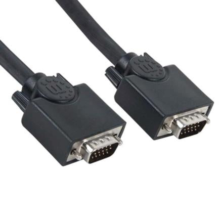 CABLE SVGA 15.0M MACHO HD15 8MM MONITOR PANTALLA