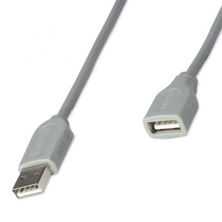 CABLE USB EXTENSION 4.5M. GRIS