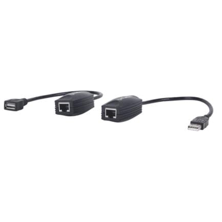 CABLE USB EXTENSION ACTIVA 60M.VIA RJ45 .