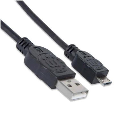 CABLE USB V2.0 A-MICRO B 1.8M NEG BB