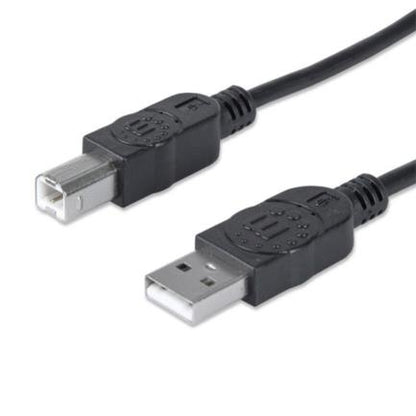 CABLE USB A-B 1.8M IMPRESORA NEGRO