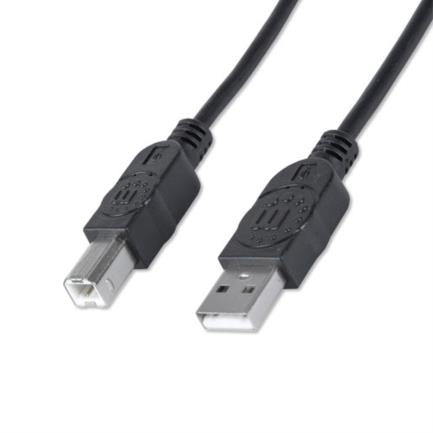 CABLE USB A-B 3.0M IMPRESORA NEGRO