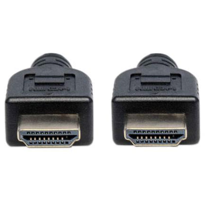 Cable Manhattan HDMI Alta Velocidad con Ethernet Blindado 2m Color Negro