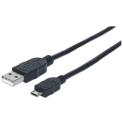 CABLE USB 2.0 A-MICRO B 3.0M NEGRO