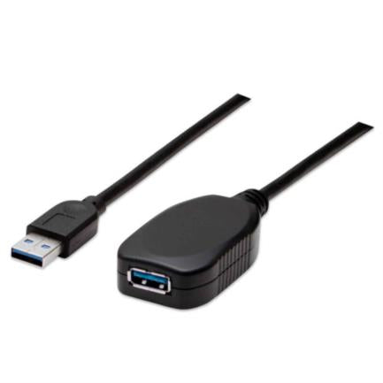 CABLE EXTENSION USB 5M ACTIVA ALTA VELOCIDAD 3.0 CON REPETIDOR