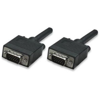 CABLE SVGA 11.0M MACHO HD15 8MM MONITOR PANTALLA                .