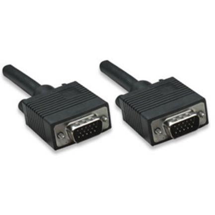 CABLE SVGA 11.0M MACHO HD15 8MM MONITOR PANTALLA                .