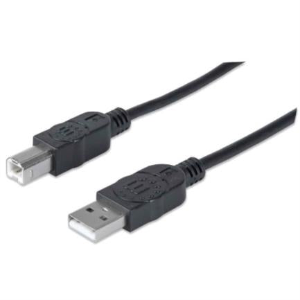 CABLE USB A-B 5.0M IMPRESORA NEGRO