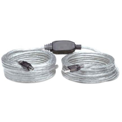 CABLE USB A-B 11.0M EXTENSION ACTIVA IMPRESORA PLATA