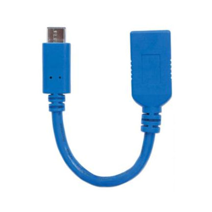 CABLE ADAPTADOR CONVERTIDOR USB-C 3.1 A USB-A 3.0 MACHO-HEMBRA