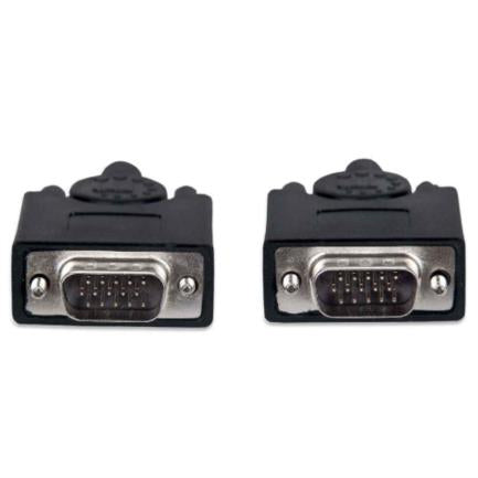 CABLE SVGA 20.0M MACHO HD15 8MM MONITOR PANTALLA