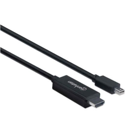 CABLE DISPLAYPORT MINI HDMI 1080P 1.8M