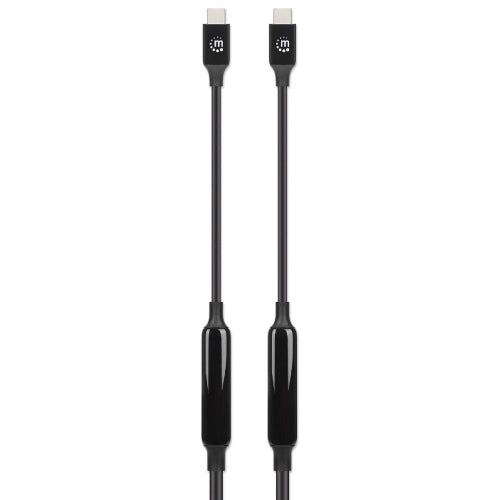 Cable USB-C  MANHATTAN V3.2 C-C  5.0M 10Gbps 60W