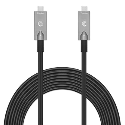 Cable USB-C MANHATTAN V3.2 C-C 10.0M 10Gbps 60W