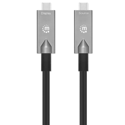 Cable USB-C MANHATTAN V3.2 C-C 10.0M 10Gbps 60W