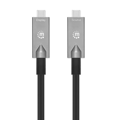 Cable USB-C MANHATTAN V3.2 C-C  7.5M 10Gbps 60W