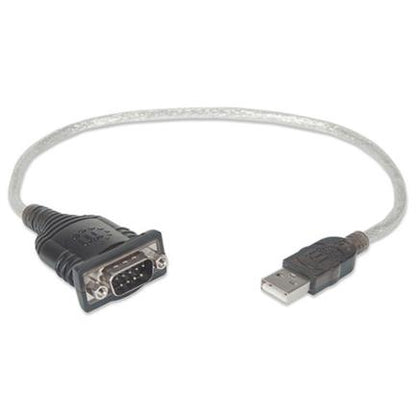 CABLE ADAPTADOR CONVERTIDOR USB A SERIAL DB9 RS232 45CM BLISTER