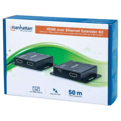 KIT EXTENSOR VIDEO HDMI HASTA 50M 1080P VIA RJ45 UTP CAT6