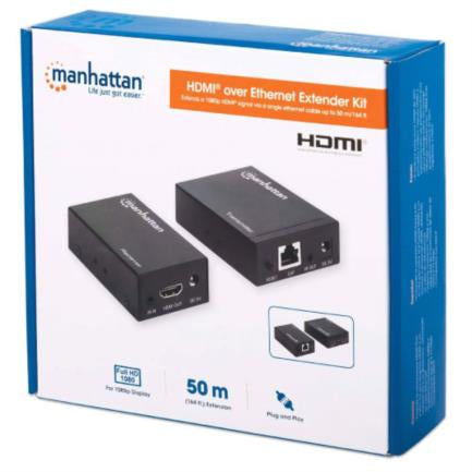 EXTENSOR DE VIDEO HDMI 50M 1080P VIA CAT6