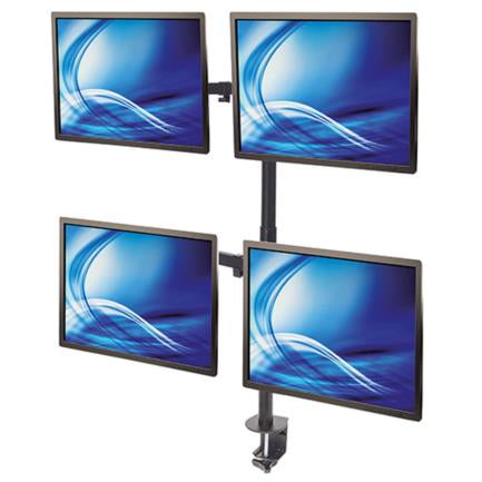 SOPORTE MONITOR P/4 MONITOR 13 A 32IN ESCRITORIO