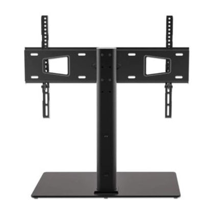 SOPORTE TV P/MESA 32 A 65 45KG ALTURA AJUSTABLE BASE DE VIDRIO