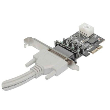 TARJETA SERIAL PCIE CON ADAPTADOR 4 PUERTOS DB9