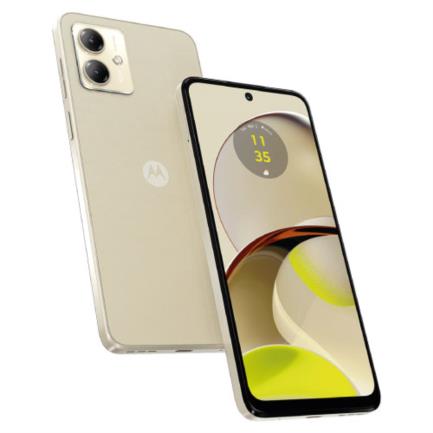 Smartphone Motorola G14 6.5" 128GB/4GB Cámara 50MP+2MP/8MP Android 13 Color Beige