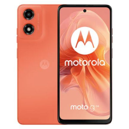 Smartphone Motorola G04 6.6" Unisoc T606 128GB/4GB Cámara 16MP/5MP Android 14 Color Naranja