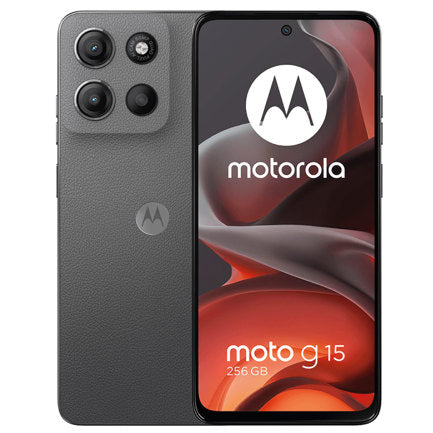 SMARTPHONE MOTOROLA MOTO G15 4+128 COLOR GRIS