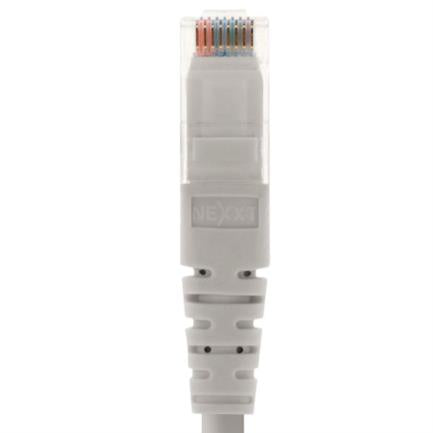 Cable de Conexión Red Nexxt Solutions Cat6 2.3m UTP Multifilar con Revestimiento Tipo CM Color Gris