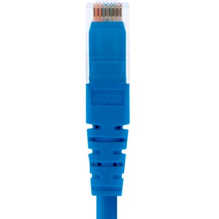 Cable de Conexión Red Nexxt Solutions Cat6 2.3m UTP Multifilar con Revestimiento Tipo CM Color Azul